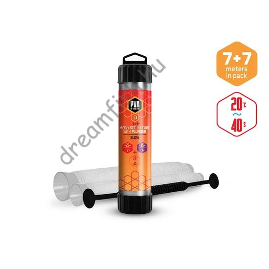 Delphin PVA n ´tastic háló szett 2 az 1 -ben / 7+7m 25mm + 35mm / lassan oldódó