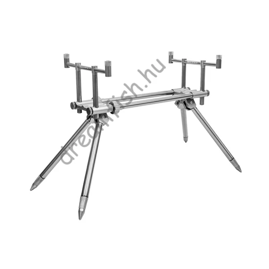 Delphin RPX Stalk Silver - két botos buzz bar / Rod pod - Bottartó állvány