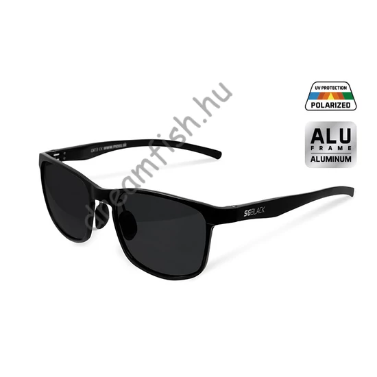 Delphin SG BLACK / Polarizált napszemüveg - Fekete lencsével