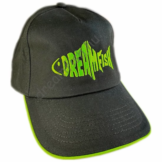 DreamFish Black Cap / Baseball Sapka