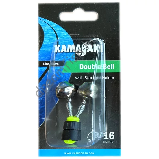 Kamasaki Bite Alarm - Double Bell / Dupla csőrgős kapásjelző