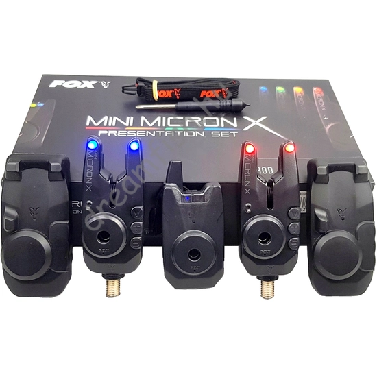 Fox Mini Micron X 2 Rod / Elektromos kapásjelző szett