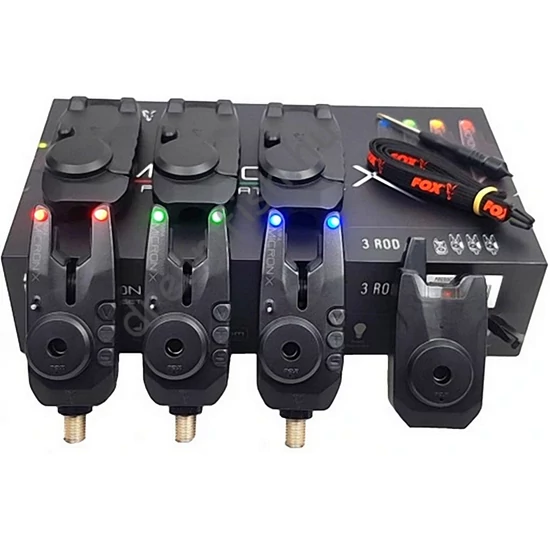Fox Mini Micron X 3 Rod / Elektromos kapásjelző szett