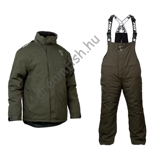 Fox Carp Green & Silver Winter Suit - XL / Thermo ruha