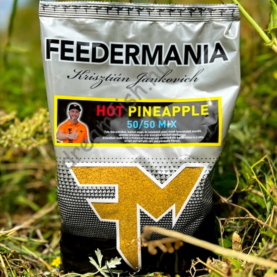 Feedermania Groundbait 50/50 Mix Hot Pineapple / Etetőanyag