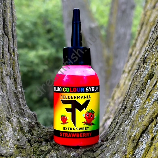 Feedermania Fluo Colour Syrup / Strawberry