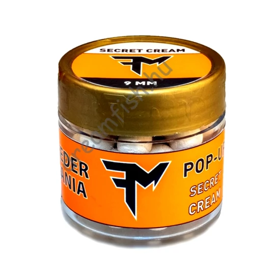 FEEDERMANIA POP-UP BOILIE TWO TONE 9 MM SECRET CREAM