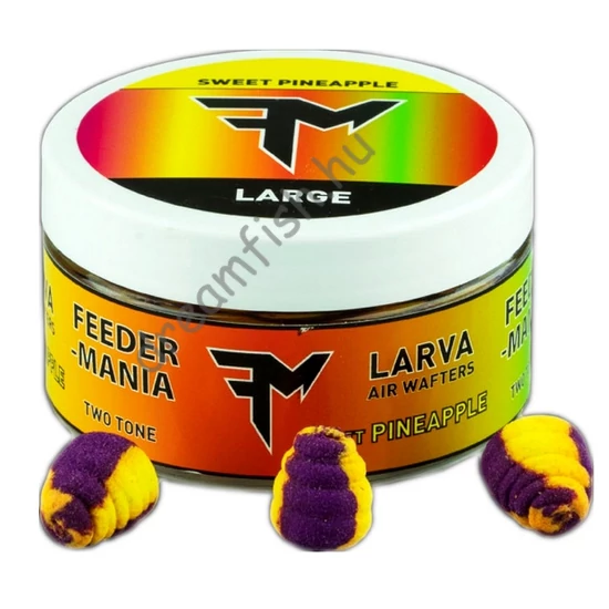Feedermania Larva Air Wafters Two Tone L - Sweet Pineapple / Wafters csali