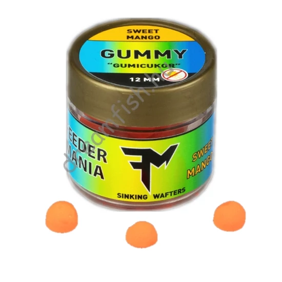 Feedermania GUMMY 12mm SWEET MANGO / Gumicukor Csali