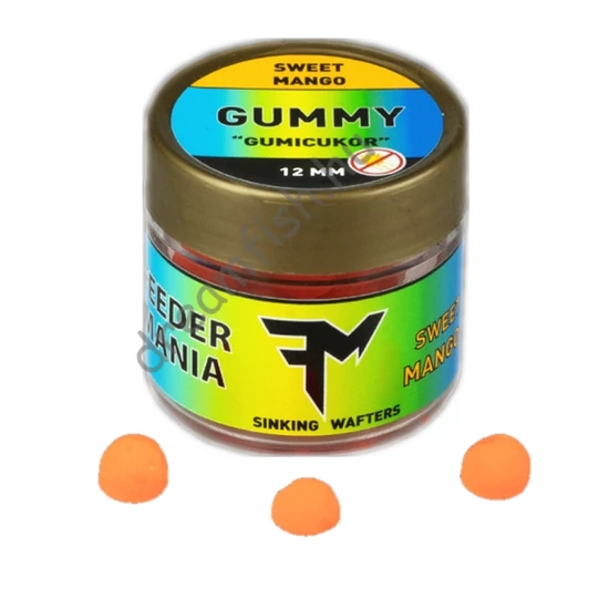 Feedermania GUMMY 12mm SWEET MANGO / Gumicukor Csali