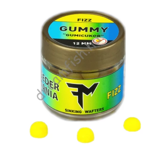 Feedermania GUMMY 12mm FIZZ / Gumicukor Csali