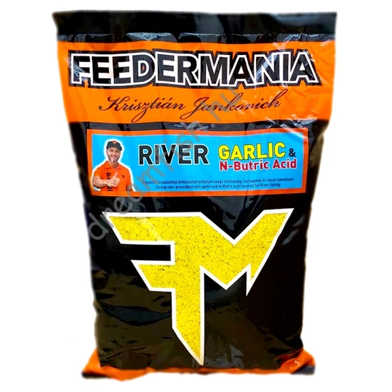 Feedermania Groundbait River Garlic and N-Butyric Acid 2500g / Etetőanyag