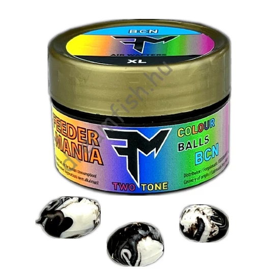Feedermania Colour Balls Two Tone BCN XL / Plasztik csali