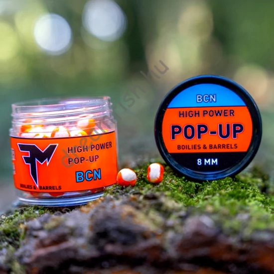Feedermania High Power Dark Pop-Up Boilies & Barrels 8 mm BCN / Pop-Up mini bojli
