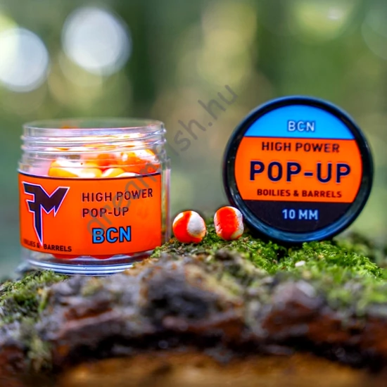 Feedermania High Power Pop-Up Boilies & Barrels 10mm BCN / Pop-Up Csali