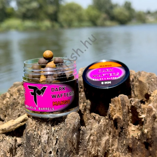 Feedermania Dark Wafters Boilies & Barrels 8 mm Mango / Oldódó mini bojli