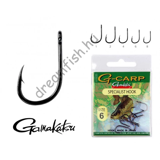 Gamakatsu G-Carp Specialist / Pontyozó horog