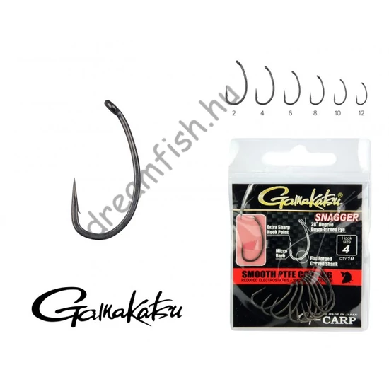 Gamakatsu G-Carp Snagger / Pontyozó horog