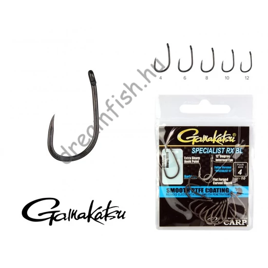 Gamakatsu G-Carp Specialist RX BL / Pontyozó horog