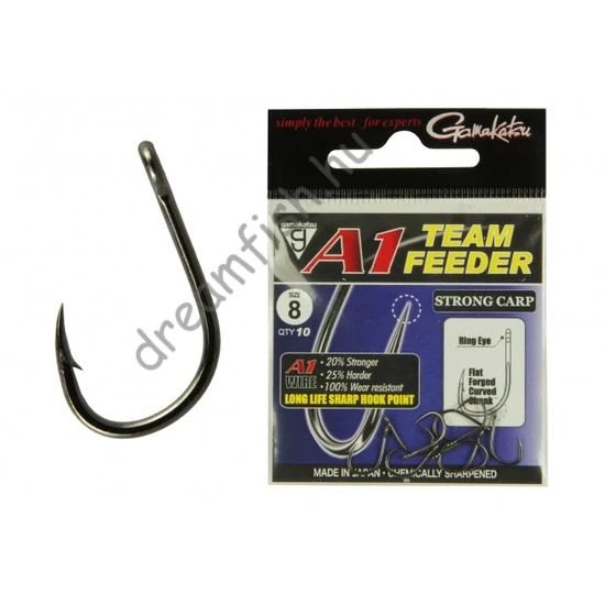Gamakatsu A1 Team Feeder Strong Carp / Feeder horog