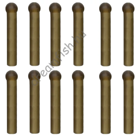 Gardner Covert Buffer Beads - XL C-Thru Brown / Gumiütköző