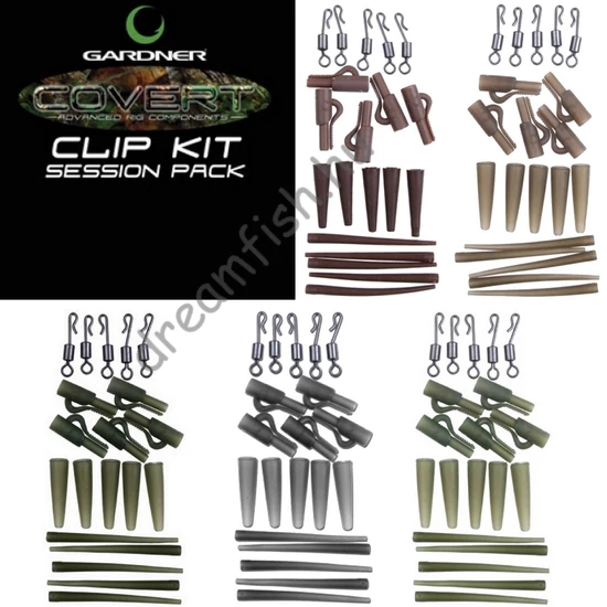 Gardner Covert Clip Kit Session Pack - Ólomrögzítő készlet
