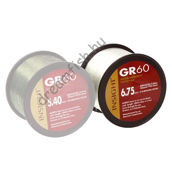Gardner GR60 Clear 18lb (8,2 kg) - 0,45 mm / 628 m - monofil főzsinór