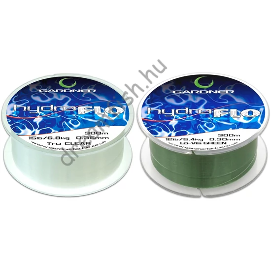 Gardner Hydro Flo Clear / Green - Monofil főzsinór
