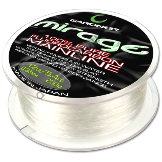 Gardner Mirage 0,40 mm / 100 m - Fluorocarbon főzsinór