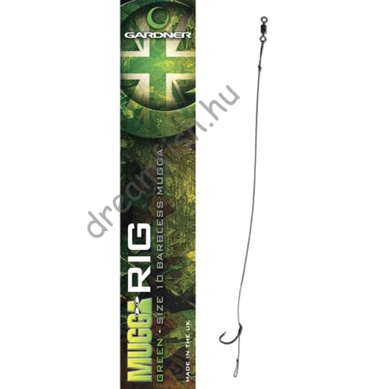 Gardner Mugga Rig Green - Brown / Előkötött szerelék