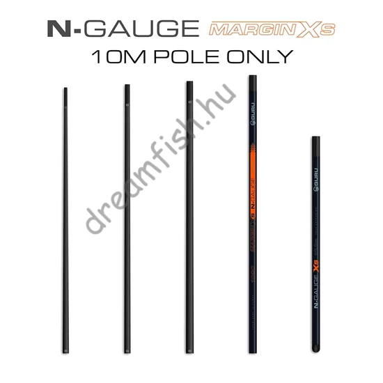 Guru N-Gauge Power XS Zero 500 Margin 10.0m Pole / Rakós bot