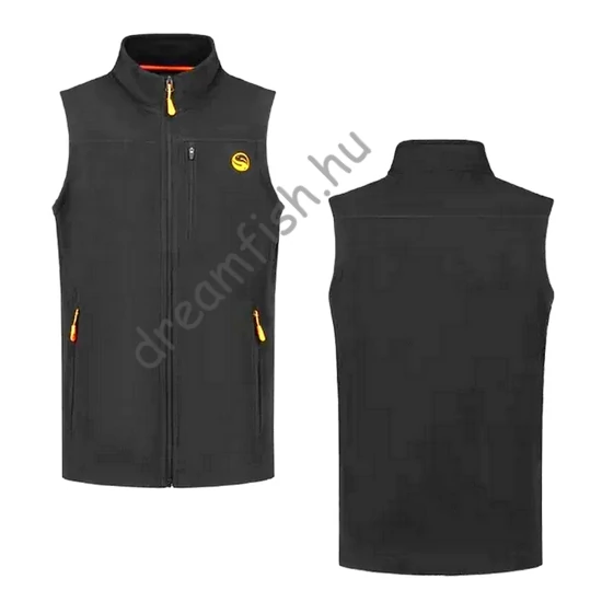 Guru Fleece Gilet Black - XL / Mellény