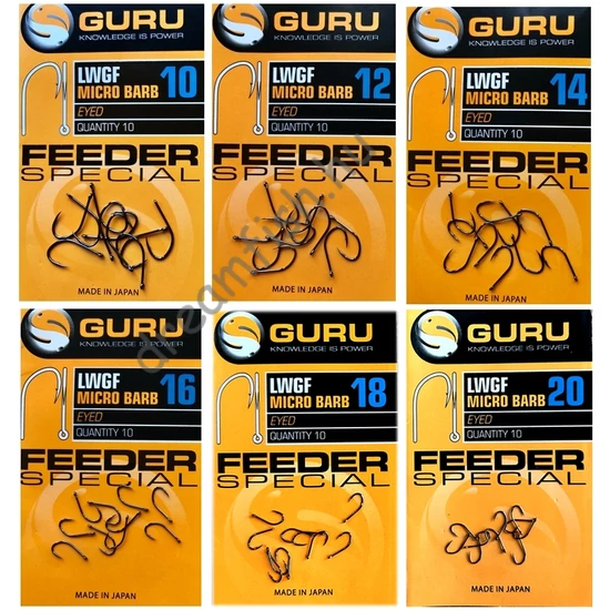 Guru Feeder Special Barbed Hook / Mikroszakállas Füles Horog