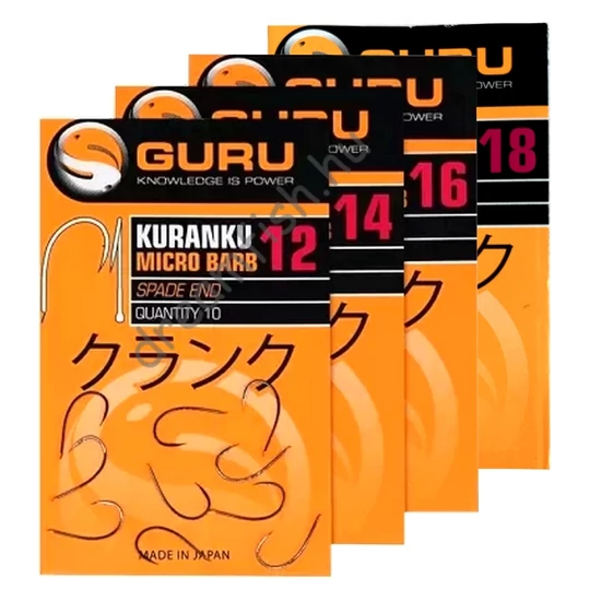 Guru Kuranku / (Barbed/Spade End) - Mikroszakállas Horog