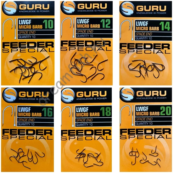 Guru Feeder Special Barbed Hook / Mikroszakállas Lapkás Horog