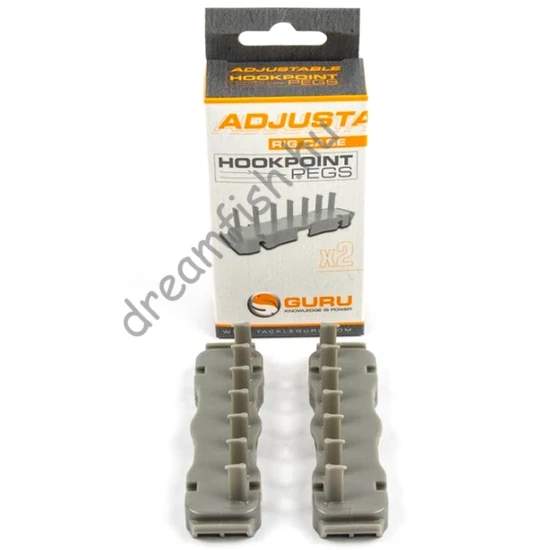 Guru Hook Point For Adjustable Rig Case (SILVER) / Tartalék Tüskék Előketartóba