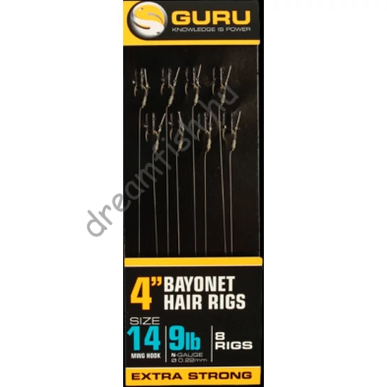 Guru Bayonet Ready Rigs 4col - 10cm