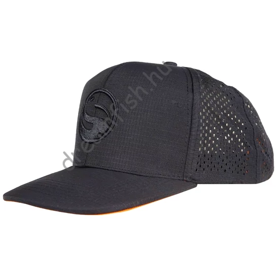 Guru Ripstop Snapback Black Cap / Baseball sapka