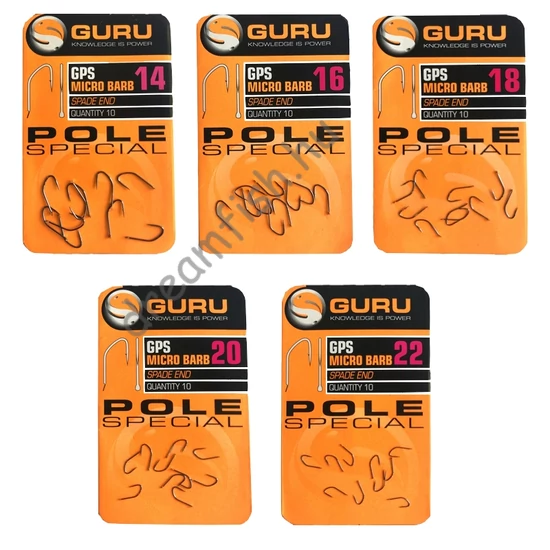 Guru Pole Special Hook / Mikroszakállas lapkás horog