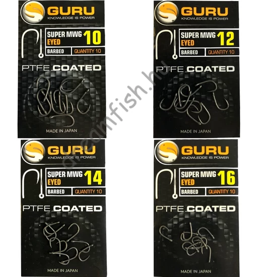 Guru Super MWG (Barbed/Eyed) / Füles szakállas horog / Füles szakállas horog