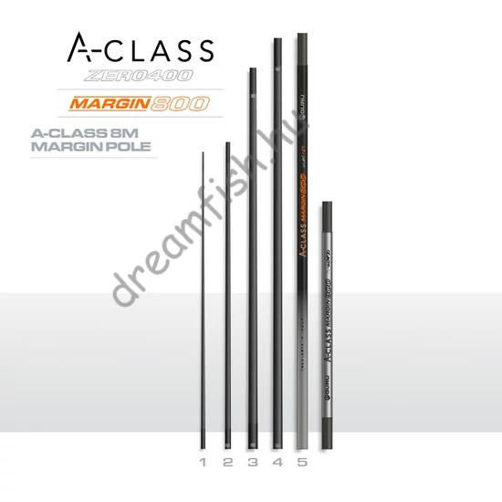 Guru A-CLASS Zero400 8m Margin Pole / Rakós bot