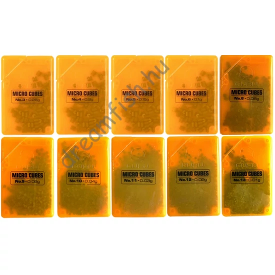 Guru Micro Cubes Refill / Hibrid sörétólom
