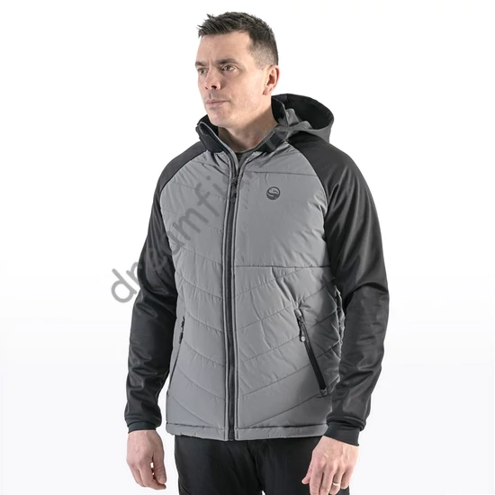 Guru Tackle Hybrid Jacket Charcoal / Hibrid kabát