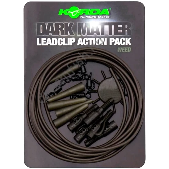 Korda Dark Matter Action Pack - Weed / Ólomklipsz készlet
