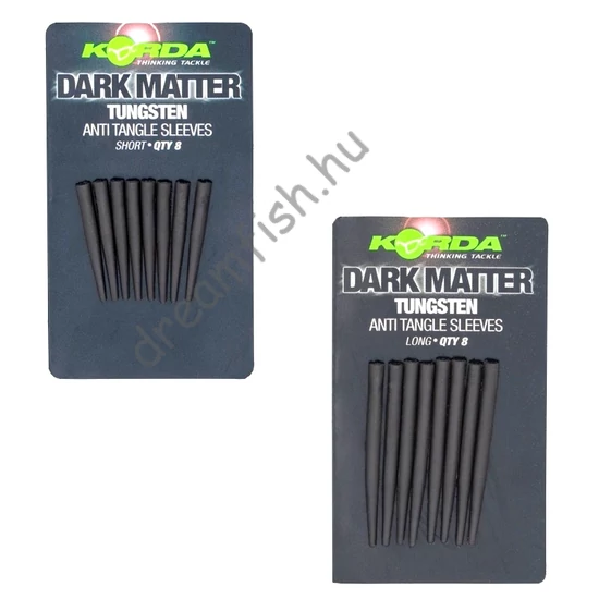 Korda Dark Matter Tungsten Anti Tangle Sleeve  / Ólmozott gubancgátló hüvely