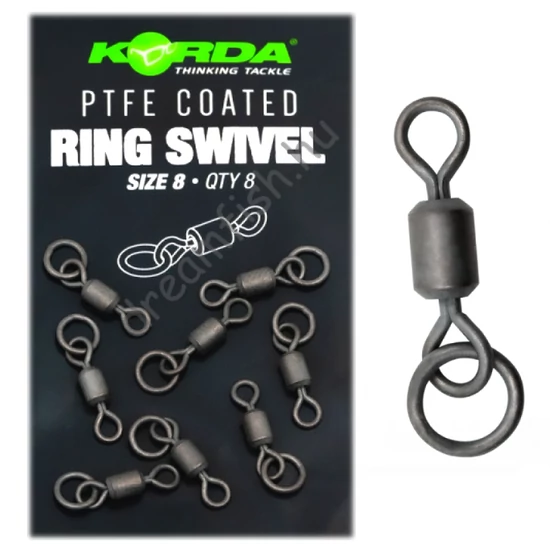 Korda PTFE Ring Swivel Size-8 / Gyűrűs forgó
