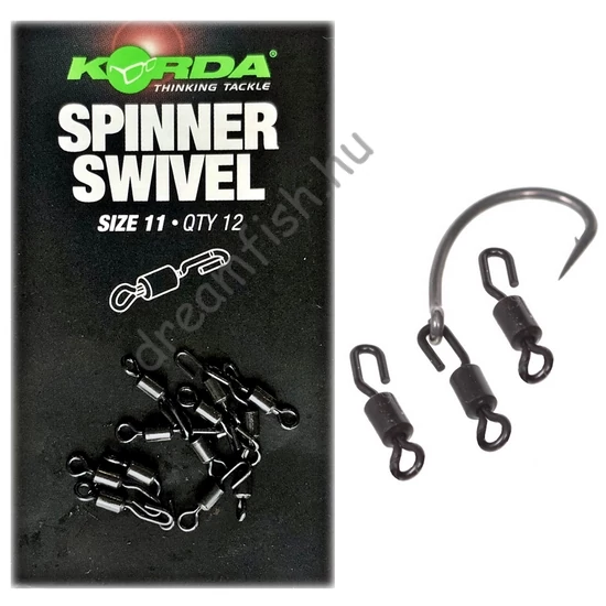 Korda Spinner Swivel Size 11 / Speciális gyorskapocs