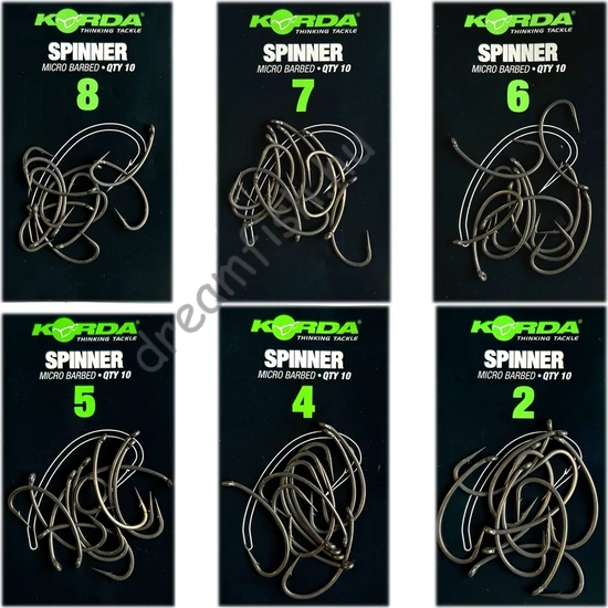 Korda Spinner Micro Barbed / Horog Spinner szerelékhez