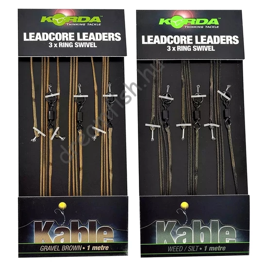 Korda Leadcore Leader 3 x Heli / Előkötött helikopter leadcore