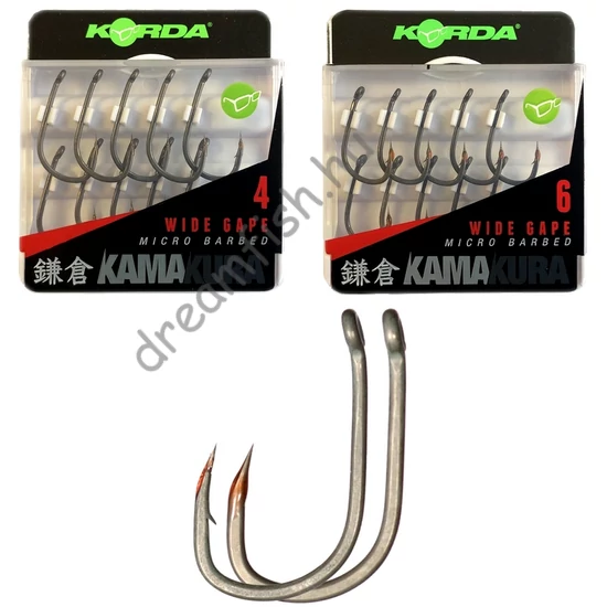 Korda Kamakura Wide Gape / Mikroszakállas horog